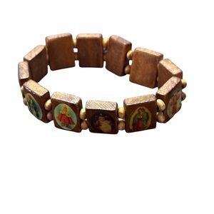 Wooden Religious Bracelet